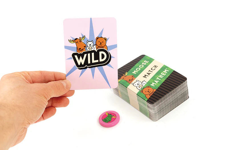 Moose Match Mayhem Speed-Matching Card Game
