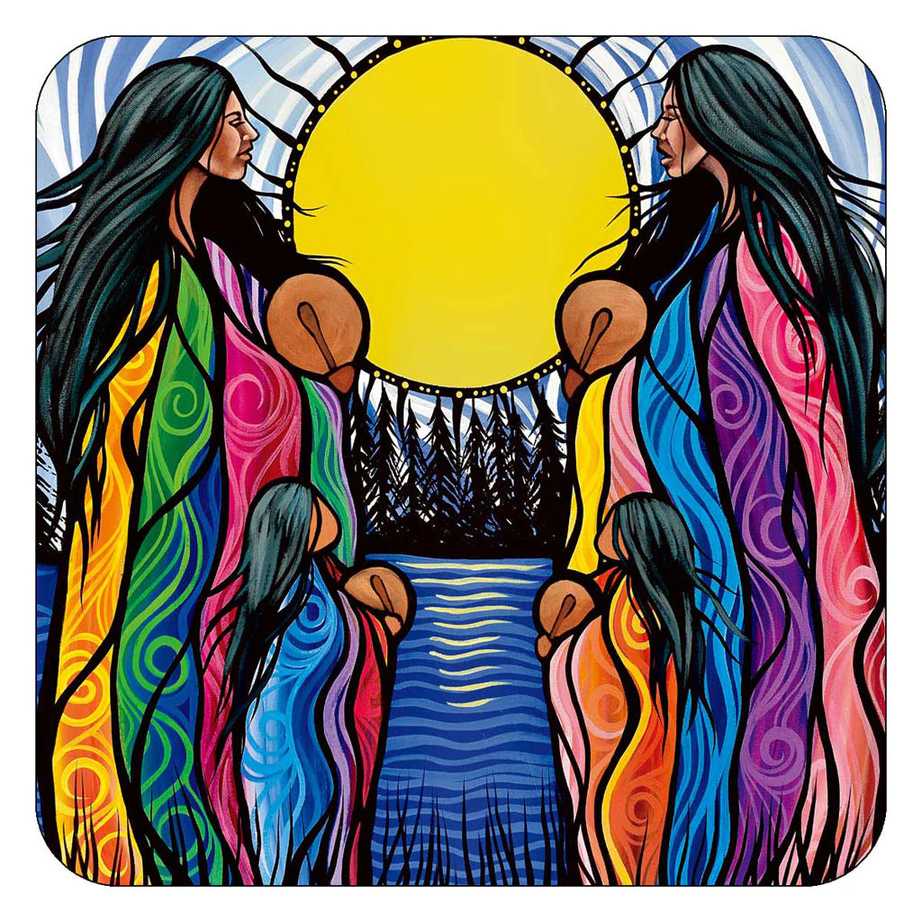 Mother Daughter Water Song Coasters