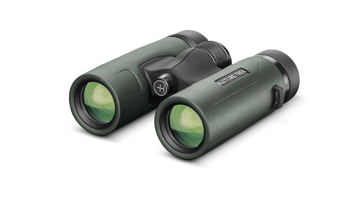 Nature Trek 10x32 Binoculars, Green
