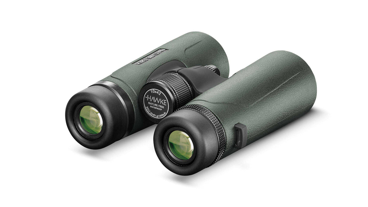 Nature Trek 10x42 Binoculars, Green