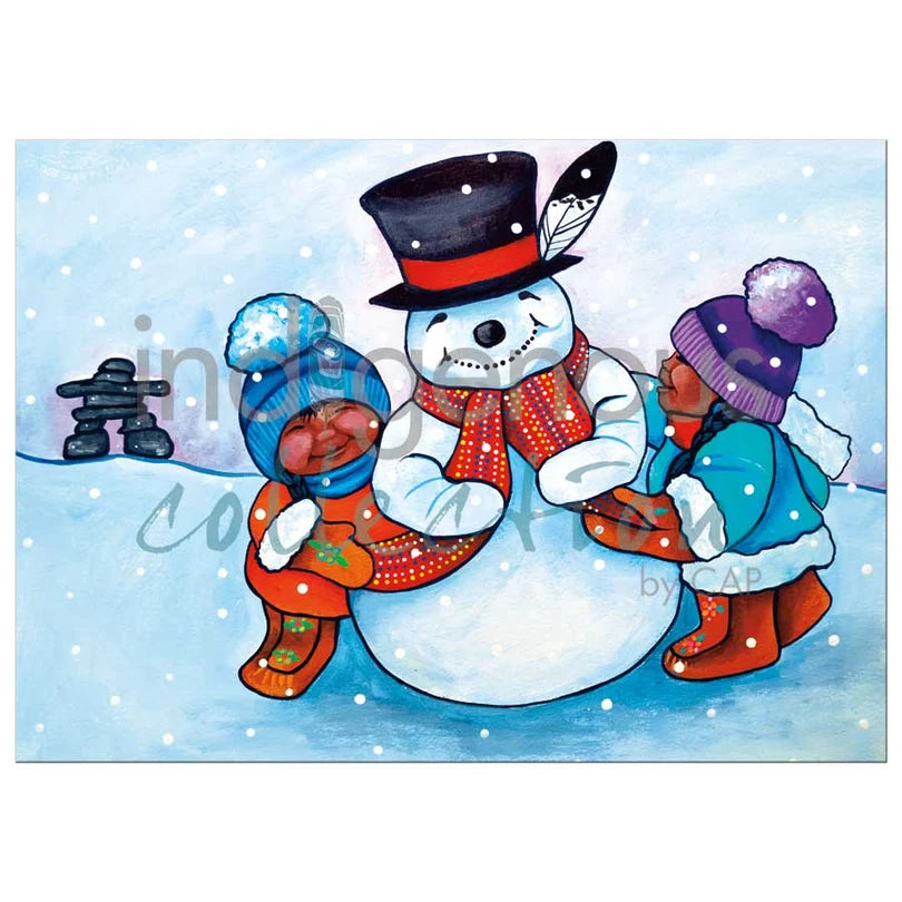 Neechie Snowman Magnet