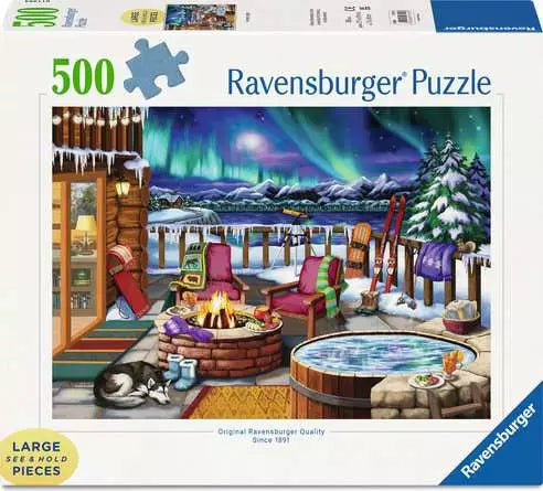 Northern Lights 500pc Large Pieces Puzzle