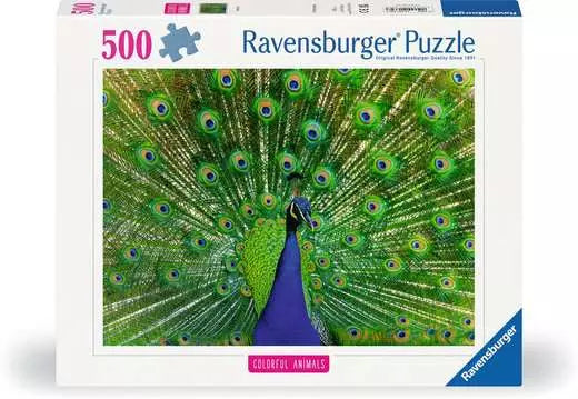 Peacock 500pc Puzzle