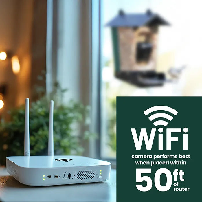 Perky-Pet Smart Camera Squirrel-Resistant Bird Feeder