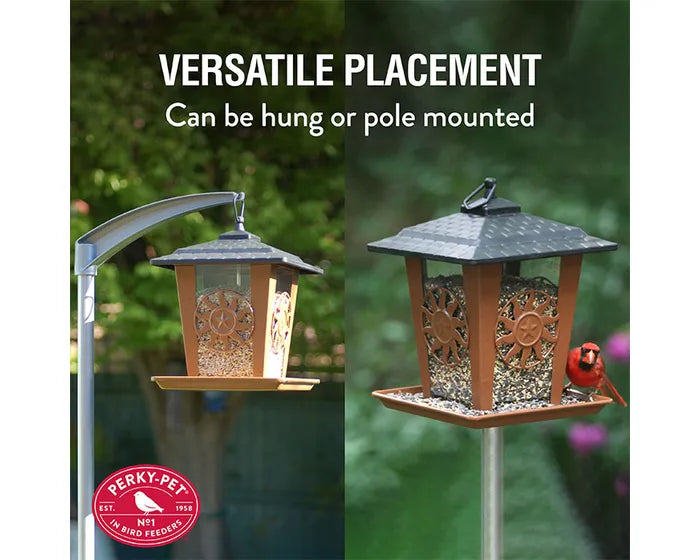 Perky-Pet Sun and Star Lantern Wild Bird Feeder