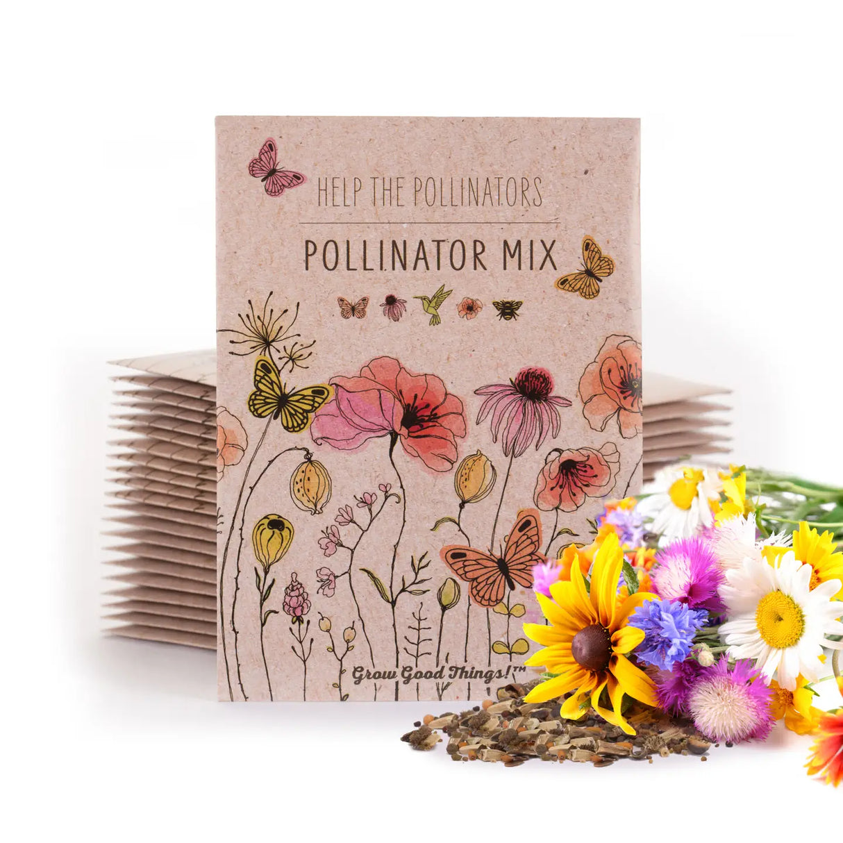 Pollinator Butterfly Wildflower Mix Seed Packets