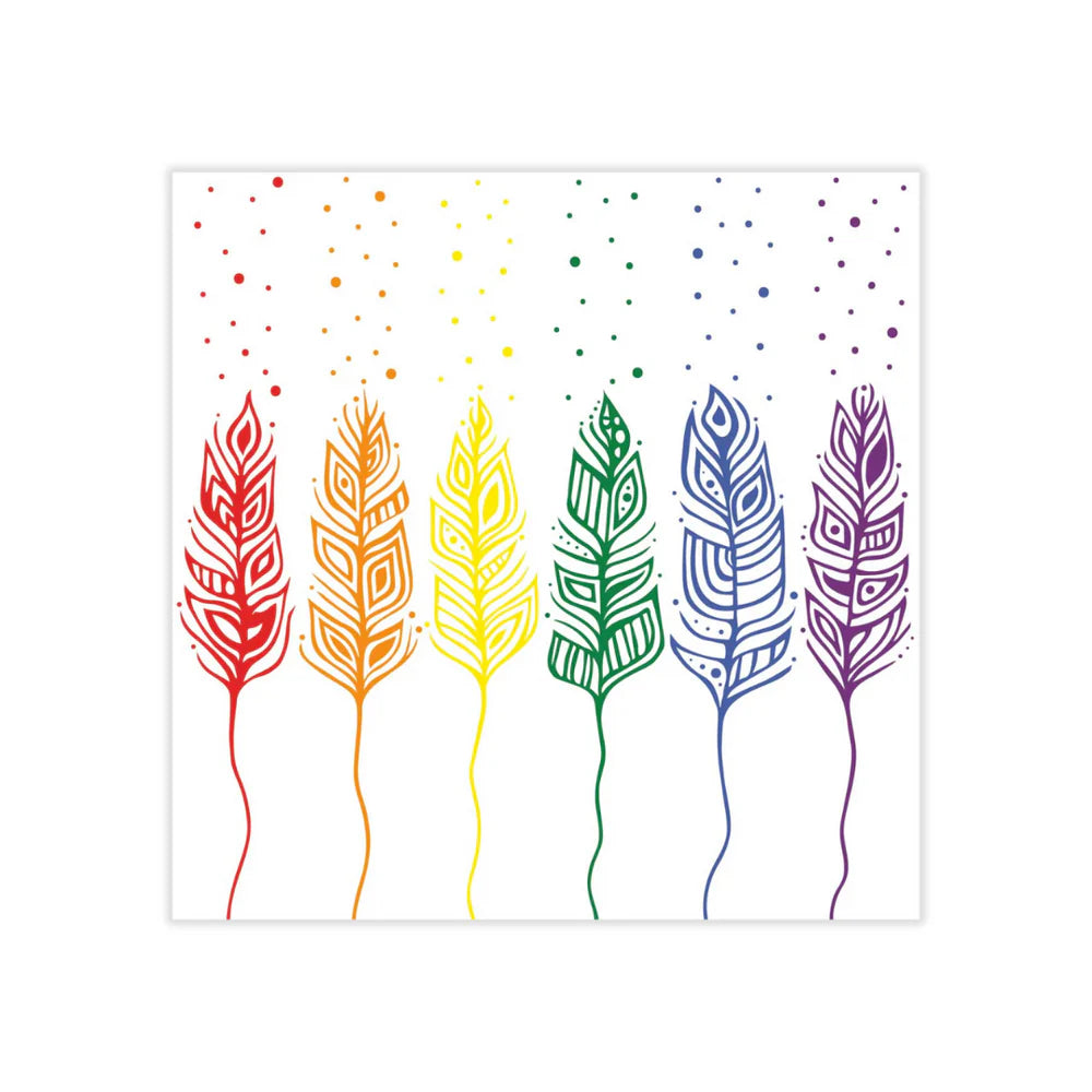 Pride Feathers Napkins