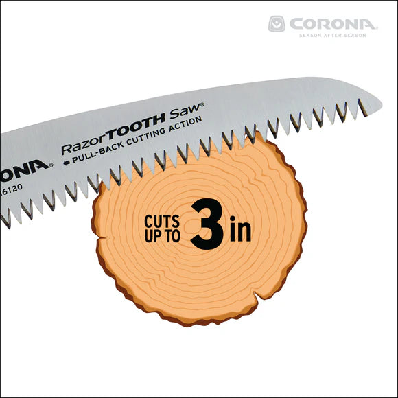RazorTOOTH Saw Folding Pruning Saw, 7 in. Blade
