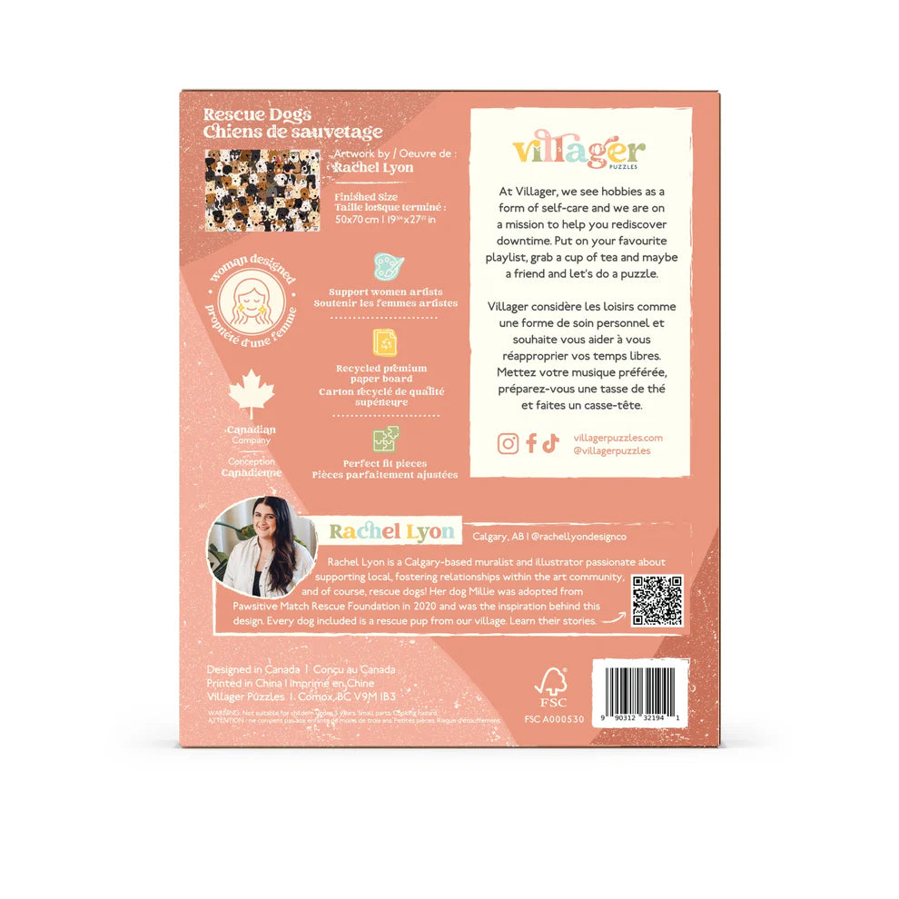 Rescue Dogs 1000pc Puzzle