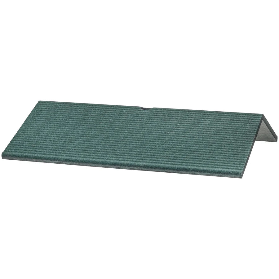 Roof Tray Topper With Flange in Green Recycled Plastic