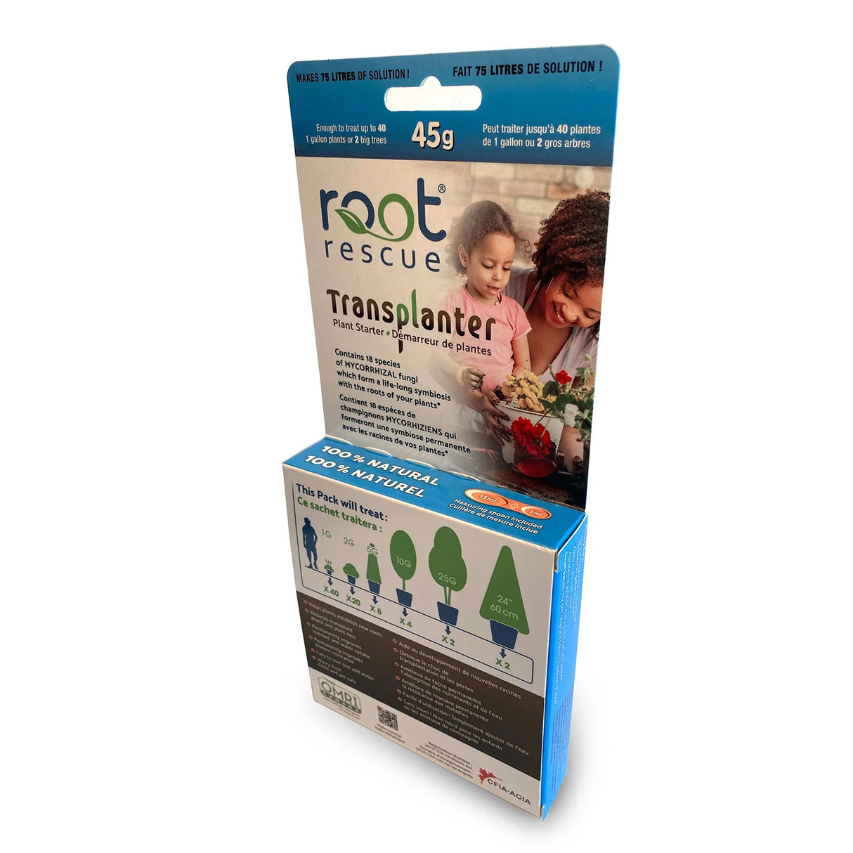 Root Rescue Transplanter, 45g (Made in Canada)
