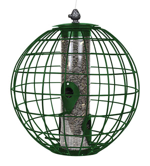Round Squirrel Resistant Cage Seed Feeder