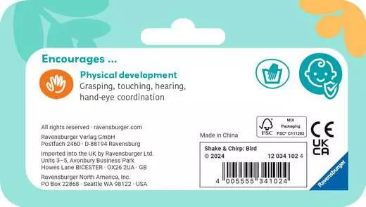 Shake & Chirp, Bird