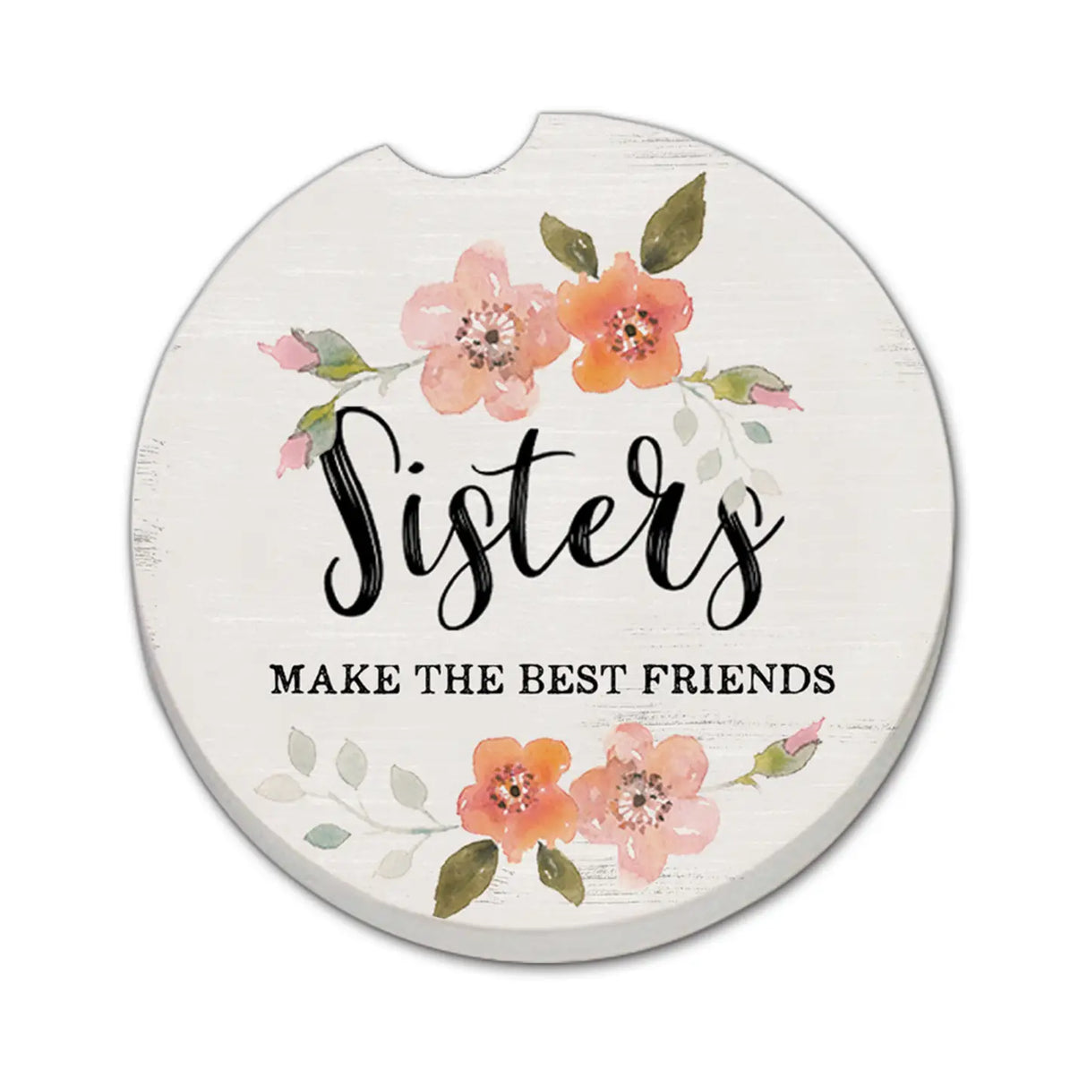 "Sisters" Stone Car Coaster