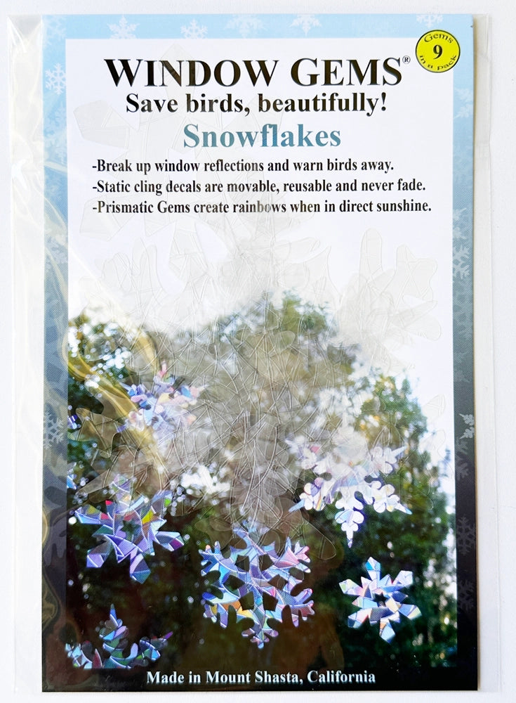 Snowflakes Window Clings