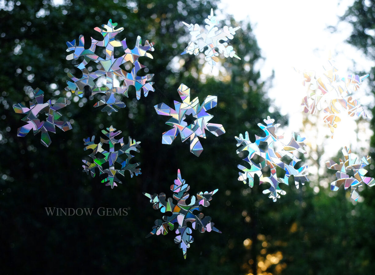 Snowflakes Window Clings
