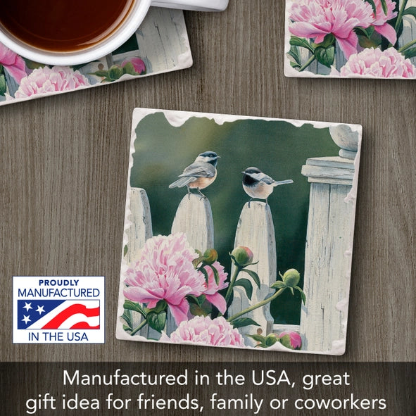 Take Flight 7 Single Absorbent Stone Tumbled Tile Coaster