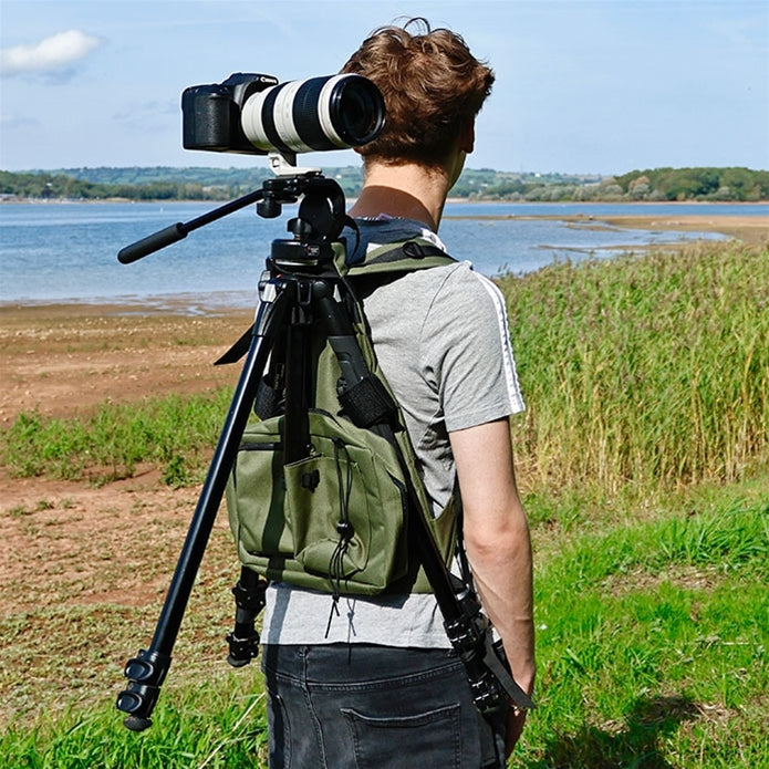 Tripac Tripod Harness & Accessory Pack, Green