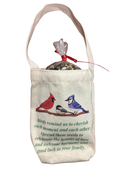 Gift Seed Bag, Birds Remind Us