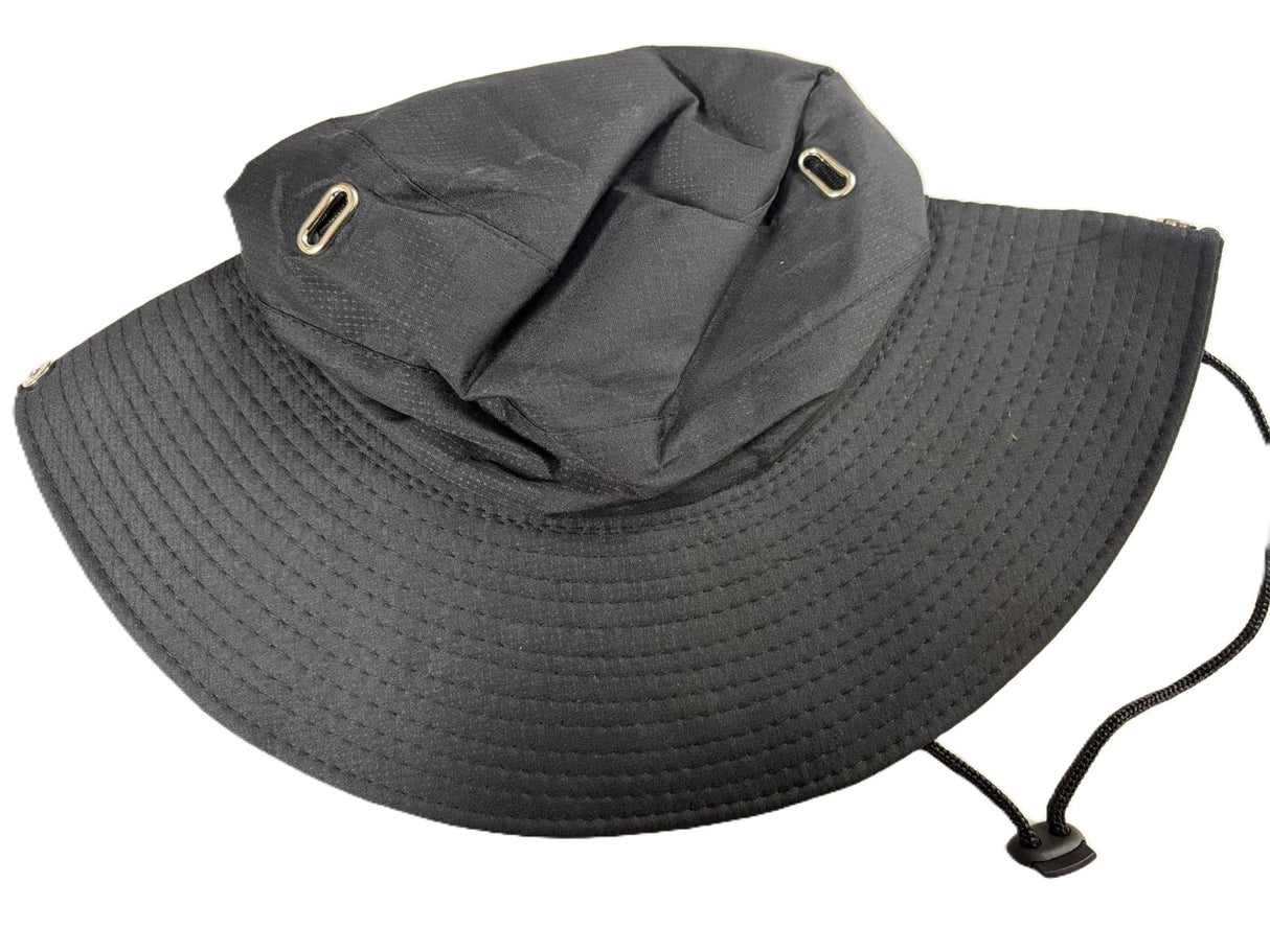 Black Large Wide Brim Hat