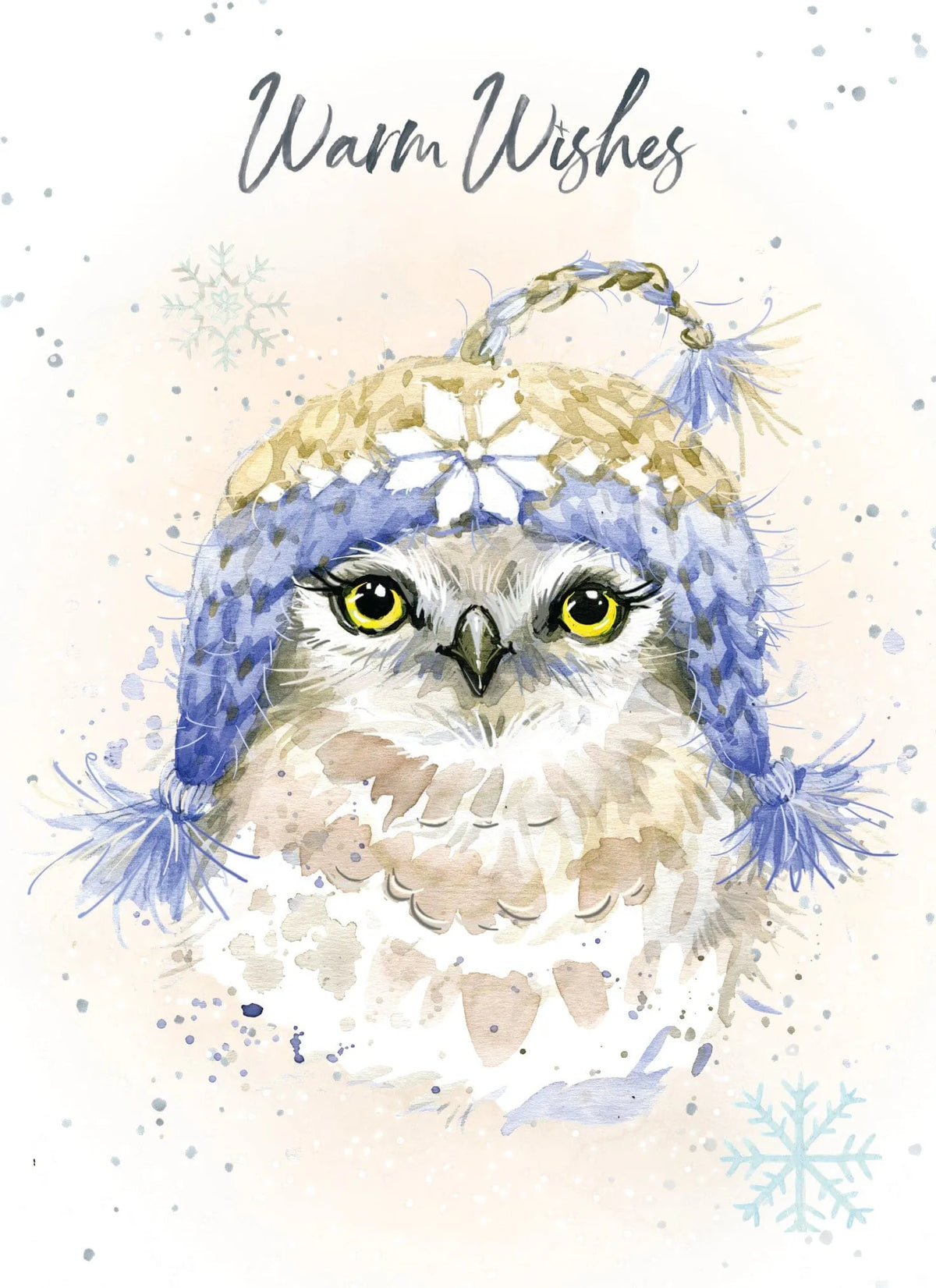 Warm Wishes Bird Christmas Card