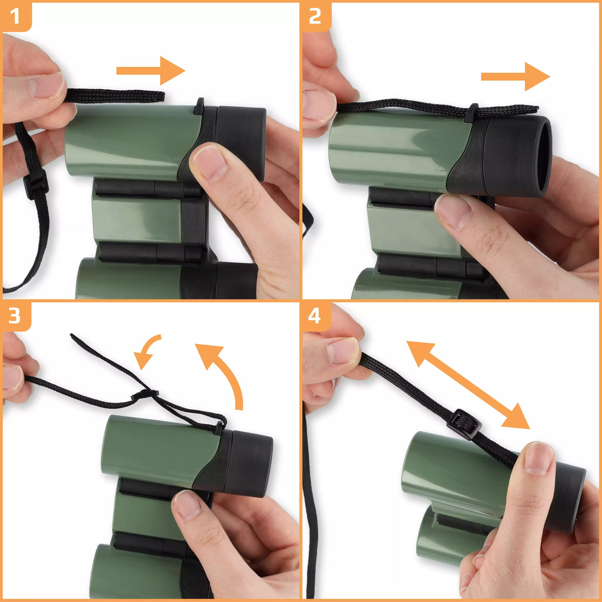 Wildcat 7x18mm Focus Free Binoculars for Kids