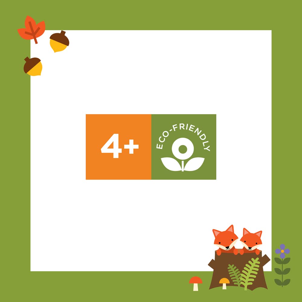 Woodland Coloring Book + Stickers