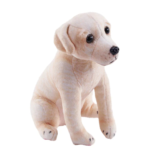 Yellow Labrador, Rescue Plush Dog With Sound
