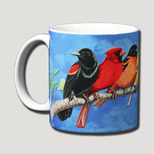 Songbird Spectrum Bird 11 oz Ceramic Mug