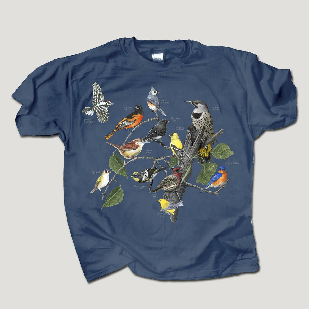 Eastern Birds 100% Cotton Bird T-Shirt - Small
