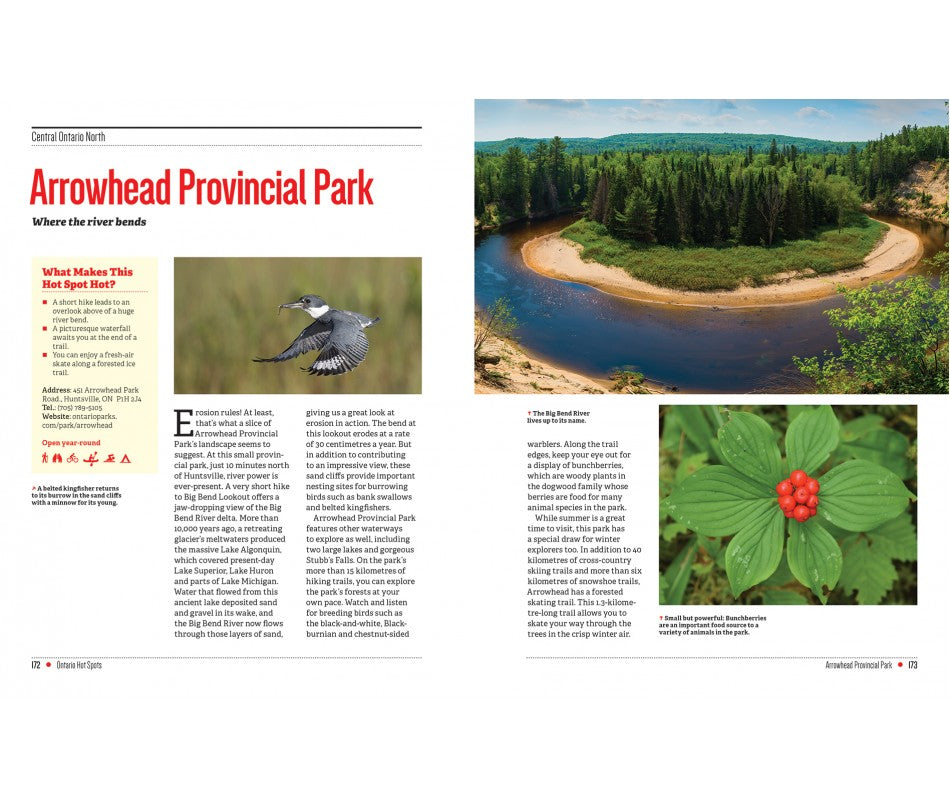 125 Nature Hot Spots in Ontario