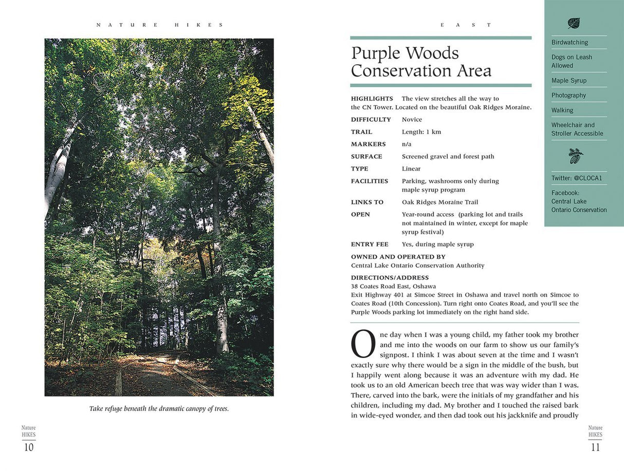 Nature Hikes: Near-Toronto Trails and Adventures