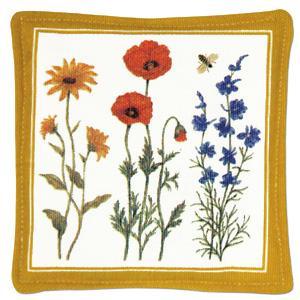 Spiced Mug Mat: Floral Trio