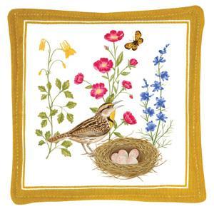 Spiced Mug Mat: Meadowlark
