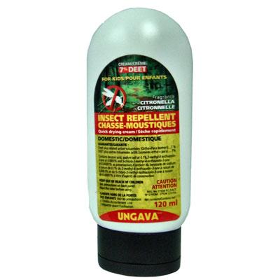 Ungava 7% Deet Cream for Kids, 120mL