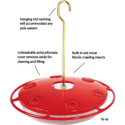 Aspects Hummzinger Excel Hummingbird feeder