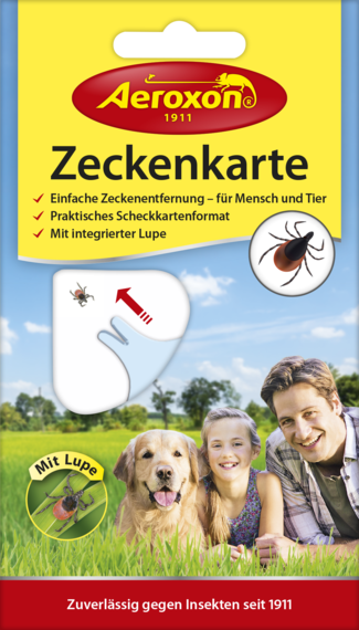 Aeroxon Tick Removal Card