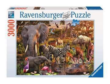 African Animal World 3000pc Puzzle