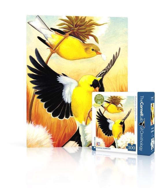 Goldfinch Mini 100 Piece Jigsaw Puzzle