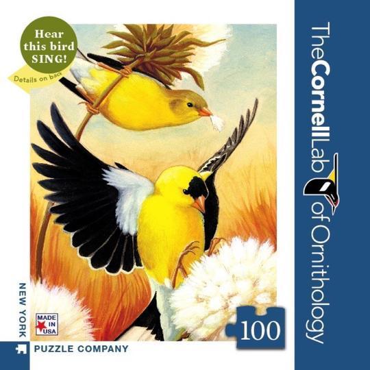 Goldfinch Mini 100 Piece Jigsaw Puzzle