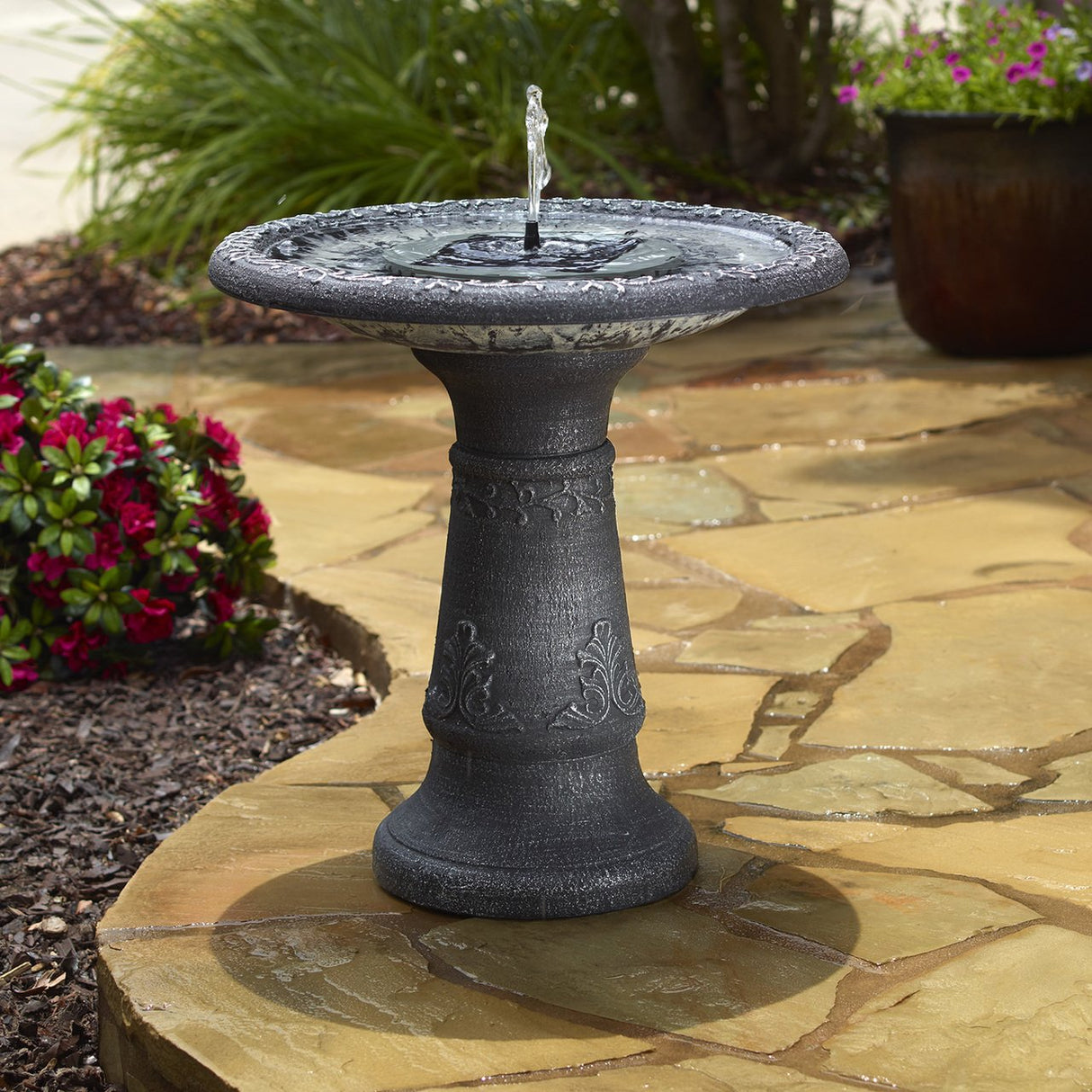 AquaNura Solar Birdbath Kit