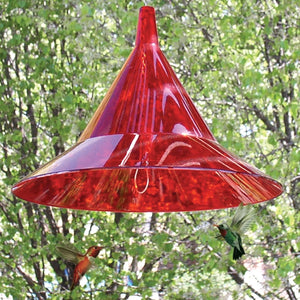Arundale Hanging Squirrel-Away Baffle, Red (Store Pickup Only)