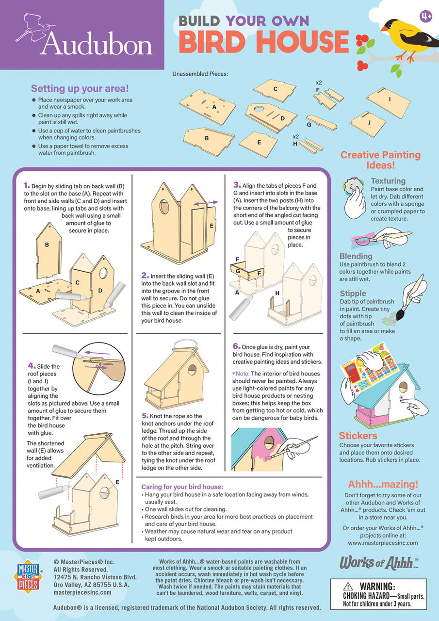 Audubon Build Your Own Bird House
