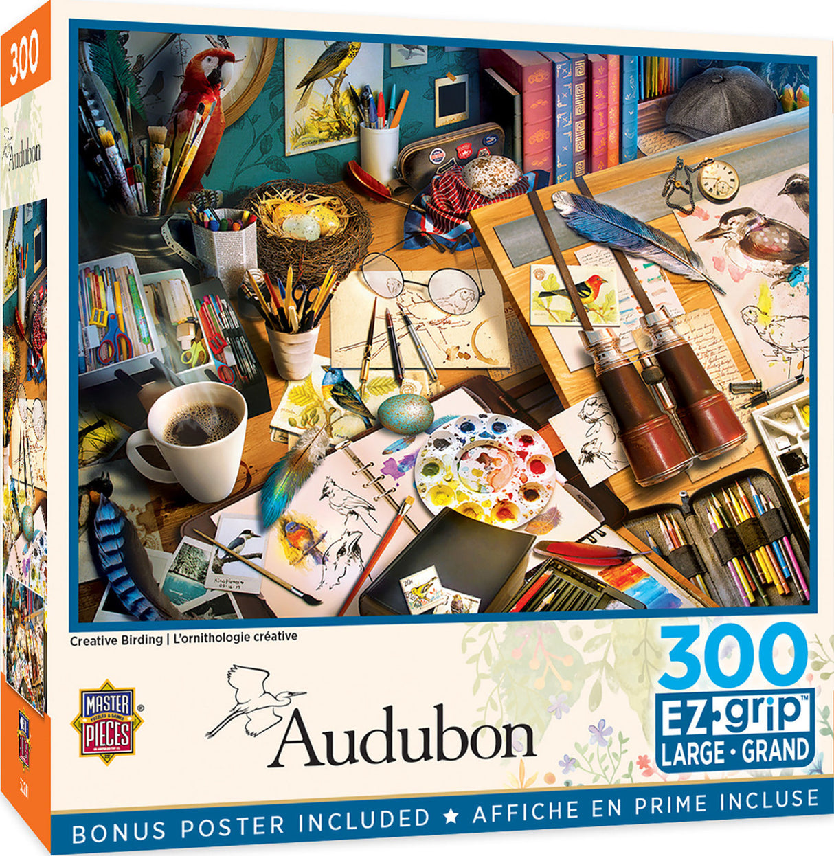 Audubon Creative Birding 300pc Puzzle