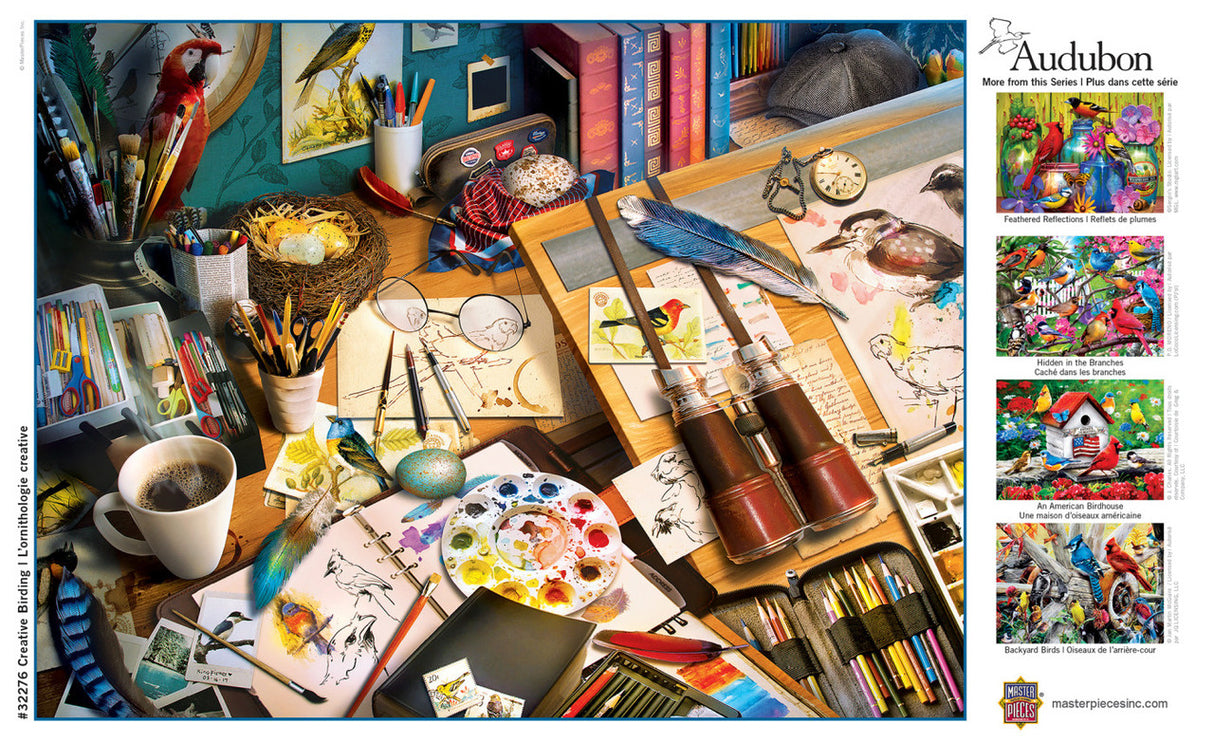 Audubon Creative Birding 300pc Puzzle