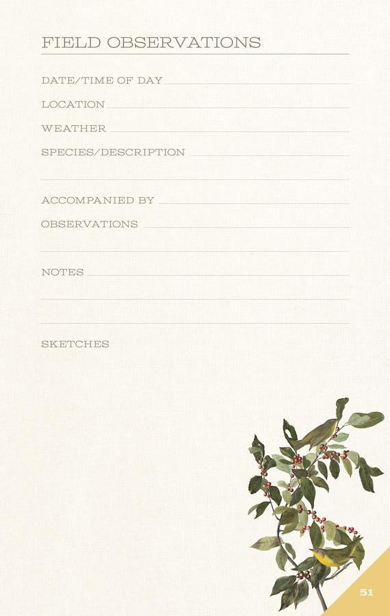 Audubon Birder's Journal