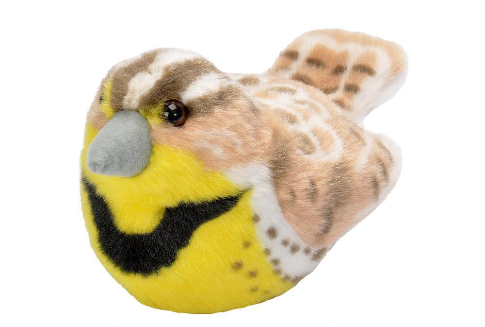 Audubon II Singing Plush Bird - Western Meadowlark