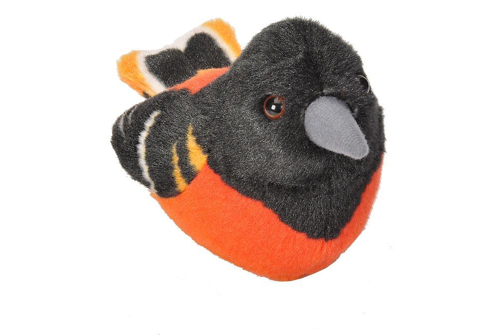 Audubon II Singing Plush Bird - Baltimore Oriole