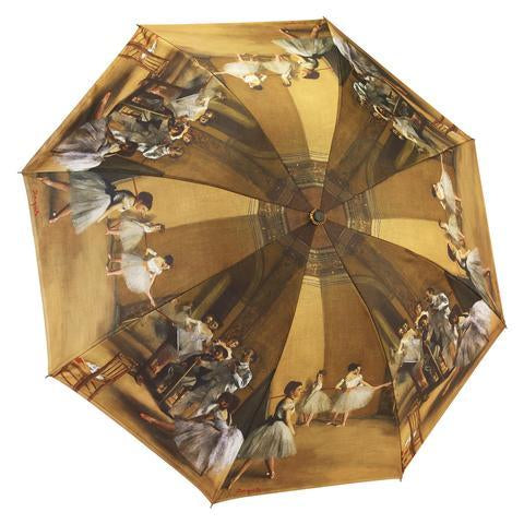 Ballerinas Reverse Close Folding Umbrella