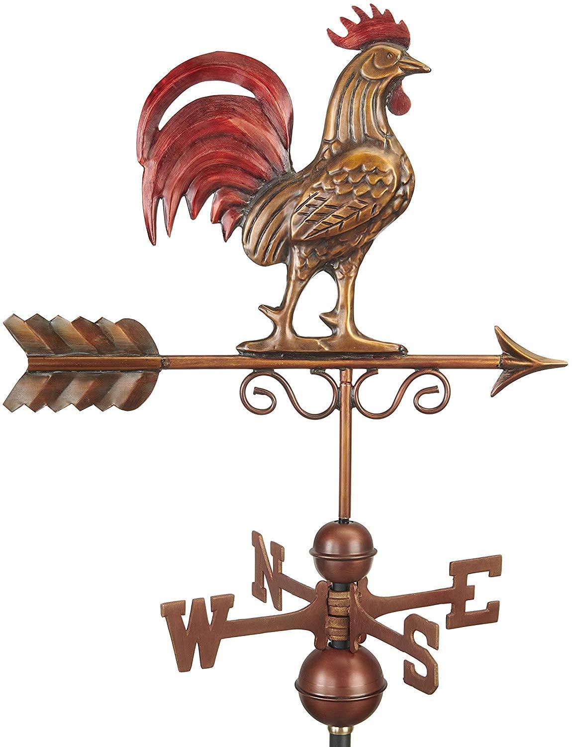 Bantam Red Rooster Weathervane